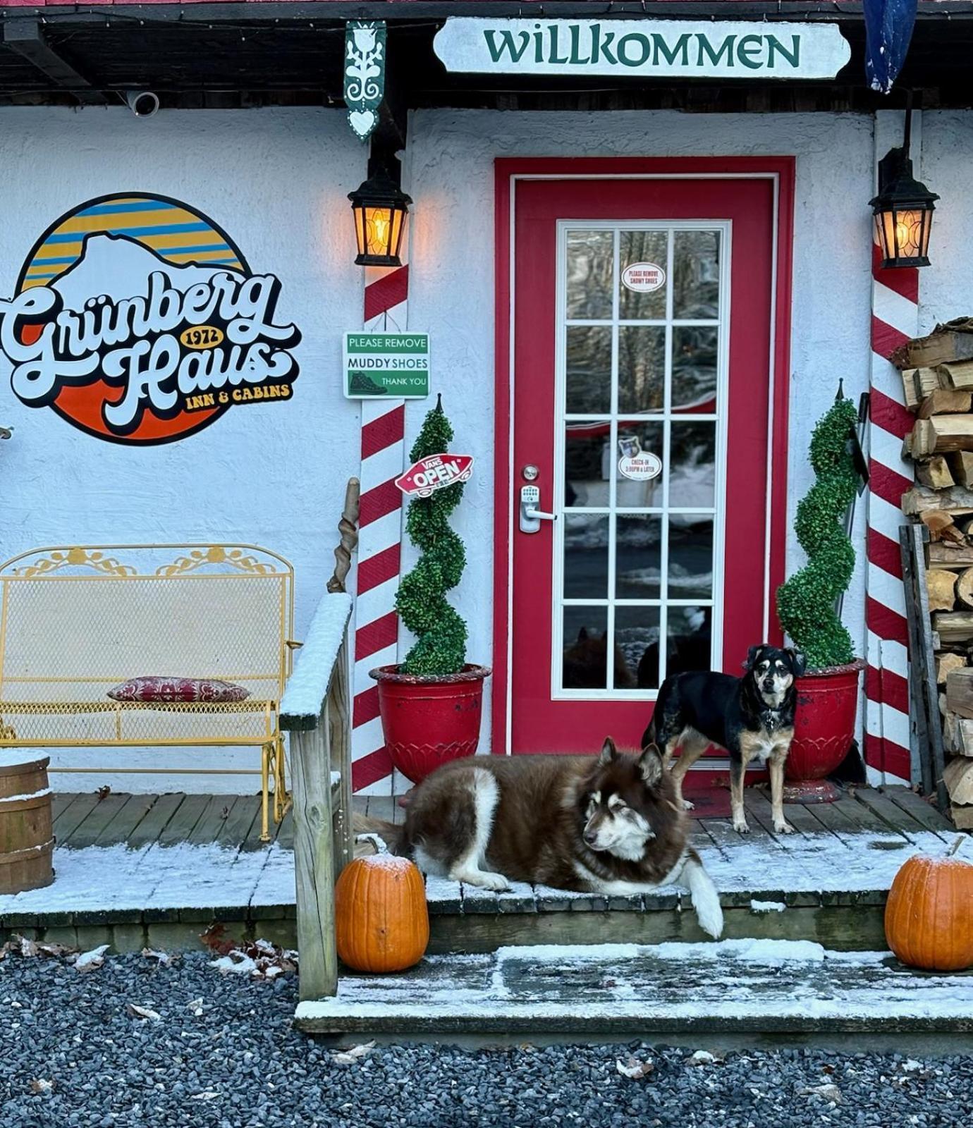 Grunberg Haus Inn & Cabins ウォーターベリー エクステリア 写真